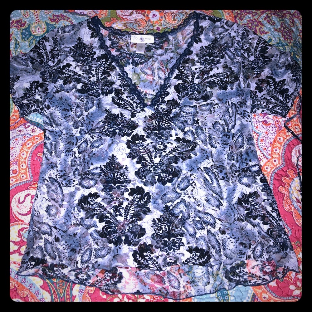 2/$15 Women's Lace Blouse